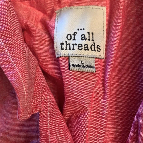 of all threads Elbow Patch Button Blazer Large - Picture 4 of 6